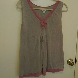 DKNY pink sleep tank